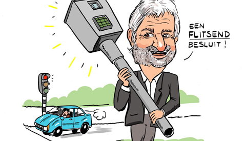 PENTekening: ‘Een flitsende wethouder Peter Snoeren’