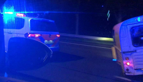 Update: Besteleend crasht na achtervolging op A2