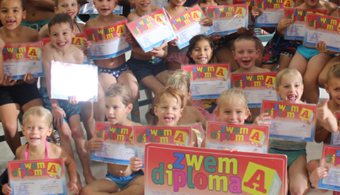 Afzwemmen voor het A-diploma