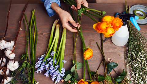 Nederlands Kampioenschap Bloemschikken in Nieuwegein