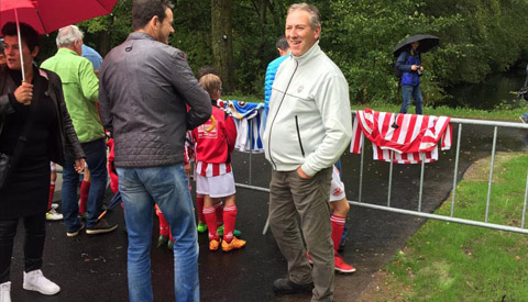 Nieuw fietspad in Park Oudegein wordt voetpad