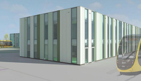 Start bouw nieuwe werkplaats tramremise Nieuwegein