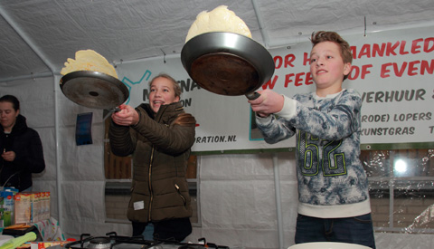 Pannenkoekenfeest in Galecop tijdens ‘Week tegen Eenzaamheid’