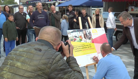 Jan met de Pet: ‘Op de markt is de euro een kleine ton waard’