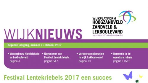 Wijknieuws Hoogzandveld, Zandveld & Lekboulevard