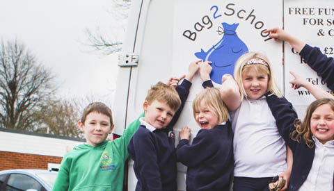 Bag2School op Het Vogelnest in Nieuwegein