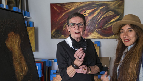 Expositie ‘Kunst en Poëzie’ in Tweede Verdieping