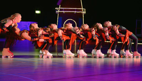 Spectaculaire kerstshow bij KRC Rolling