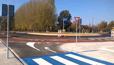 Ovatonde op de Batauweg zo goed als klaar