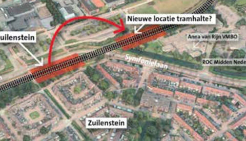 Tramhalte Zuilenstein verplaatsen naar betere plek?