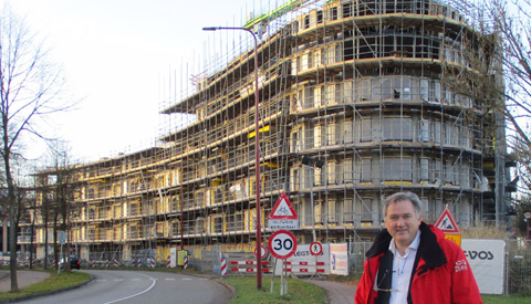 Hoogste punt voor appartementencomplex Van Nieuwenhuizen aan de Meentwal in Nieuwegein