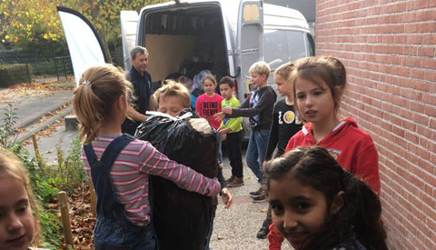 Bag2school op Het Vogelnest