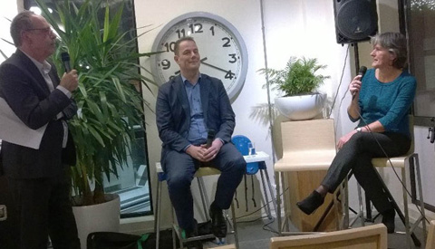 Meepraten tijdens Verkiezingsdebat op het Buurtplein