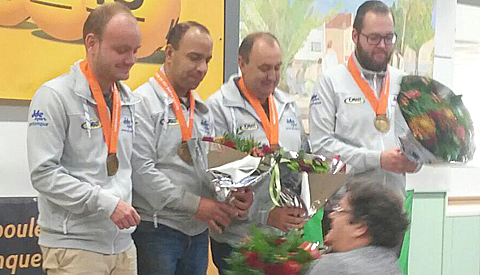 Team Kees Koogje winnaars NJBB Masters 2017 in Nieuwegein