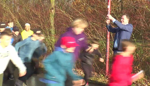 Wethouder Hans Adriani gaf startschot voor de Nieuwegein Challenge sponsorloop