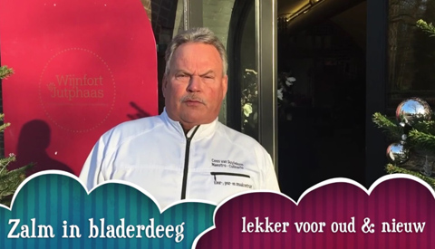 100% Cees. Deze week maakt Maestro Culinaire Cees van Suylekom zalm in bladerdeeg