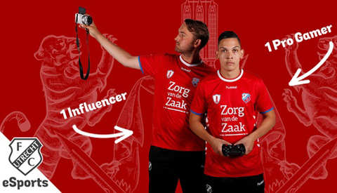 Spelen tegen de e-Sporters van FC Utrecht bij de MediaMarkt in Nieuwegein