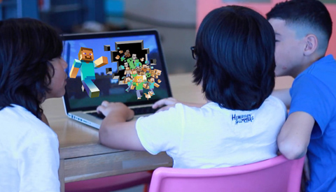 Minecraft-toernooi ‘Looking forward… 2018’ bij de bieb