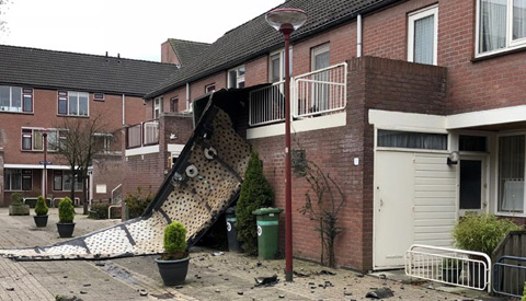 Zwaarste storm sinds 1990