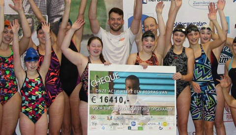 Serious Swim & Dive heeft ruim 16.000 euro opgehaald