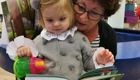 Voorleesdagen in de bieb