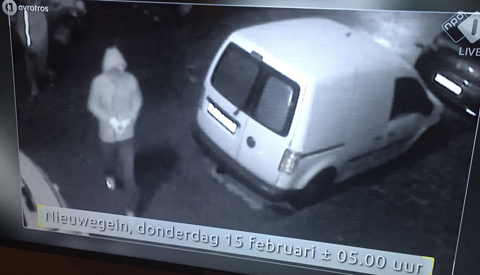 Twee mogelijke verdachten op camerabeelden Nieuwegeinse handgranaat-zaak