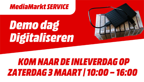 Inlever & demo dag oud beeldmateriaal MediaMarkt Nieuwegein