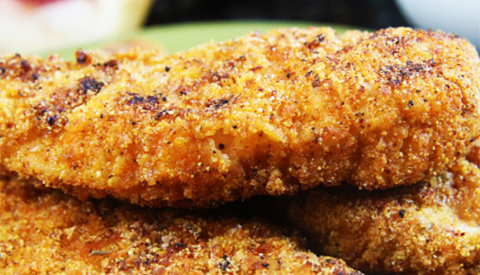 Koken met PEN: ‘Gepaneerde kip schnitzels’