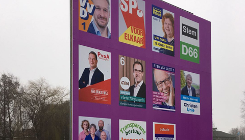 De gemeenteraadsverkiezingen 2018 in Nieuwegein
