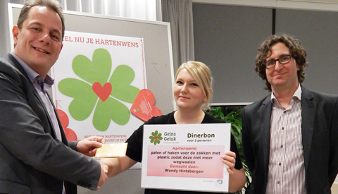 Drie inwoners beloond met inzending hartenwens Geins Geluk