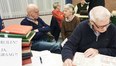 Postzegelruilbeurs en Filatelistische informatiemiddag