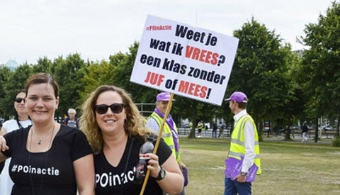 Leraren voortgezet onderwijs gaan staken in Nieuwegein