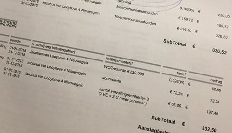 Wat betaalt u aan gemeentelijke lasten? Kijk op de lokale lastenmeter