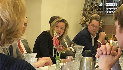 Minister Ollongren (D66) kwam vandaag kijken in Rijnhuizen