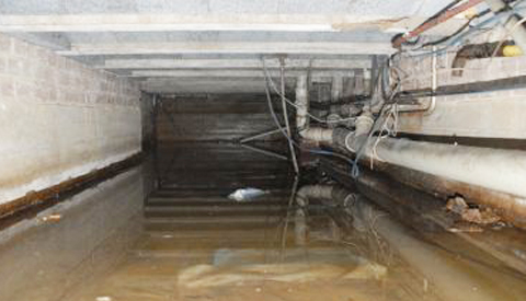 Wateroverlast voor bewoners aan de Zegelstede