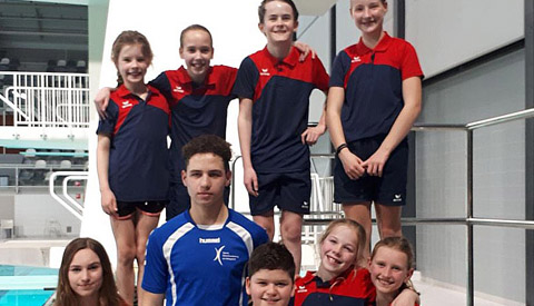 Schoonspringers Aquarijn presteren goed op 6-kamp in Eindhoven