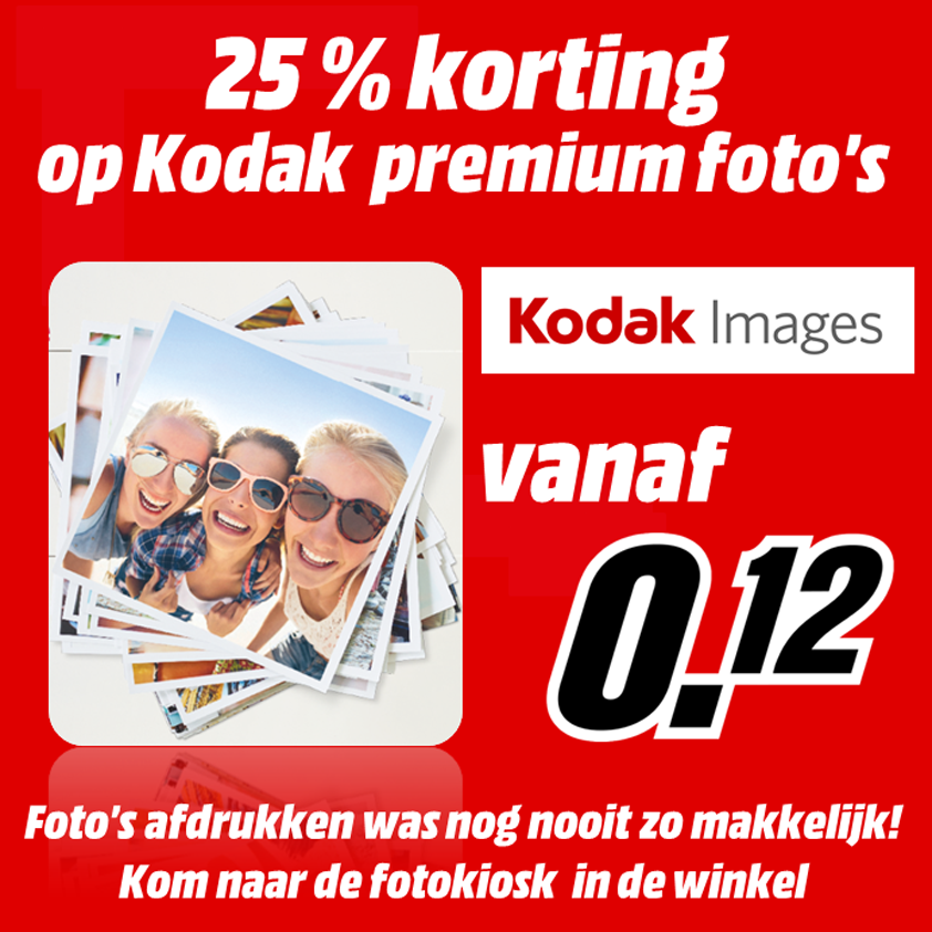 Matroos Rechtmatig Malen Kodak fotoservice bij MediaMarkt Nieuwegein - De Digitale Stad Nieuwegein