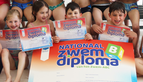 Geslaagd voor het B- diploma in Merwestein