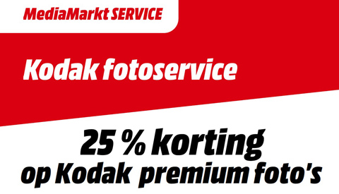 Kodak fotoservice bij MediaMarkt Nieuwegein