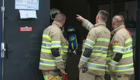 Brandje bij de Lidl op winkelcentrum Muntplein