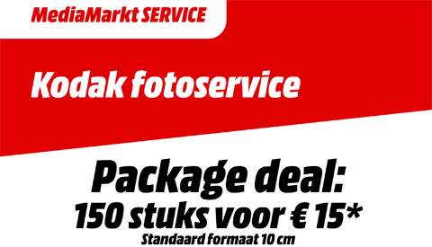Kodak fotoservice bij MediaMarkt Nieuwegein!