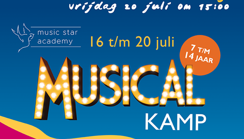 Doe mee met de jaarlijkse Mini-Musicalkamp en schrijf je in!