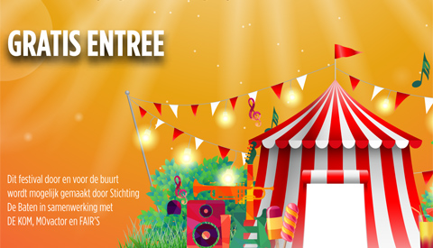 GRAS buurtfestival in Batau