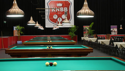 Ruim 300 biljartwedstrijden om het NK, op één locatie, en met prachtige side events in Merwestein