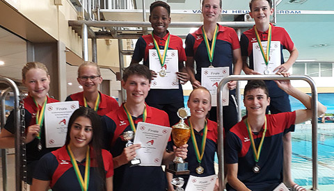 Clubkampioenschappen schoonspringen bij Aquarijn