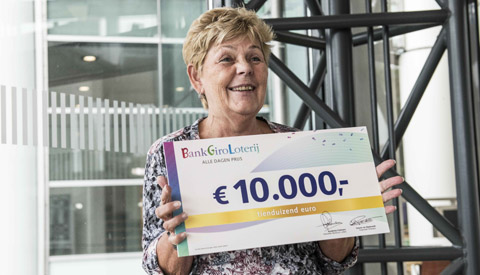 Ria uit Nieuwegein wint 10.000 euro in BankGiro Loterij