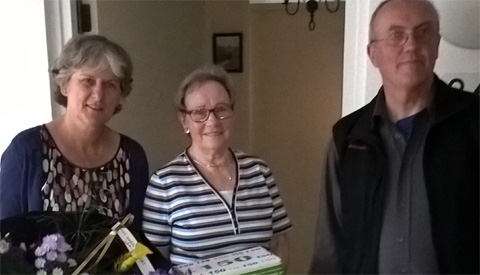 Wethouder overhandigt 150e energiebox aan de Bosruiter