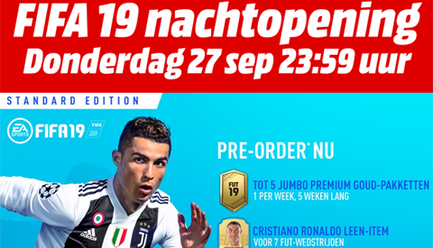 Speciale nachtopening FIFA 19 bij MediaMarkt Nieuwegein
