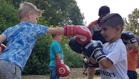 Sporten en spelen in de Merwestein-week!