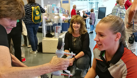 Opening gezondheidsplein bibliotheek, test hoe gezond u bent